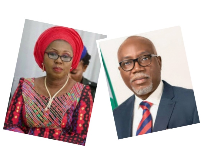 Ondo: Betty Akeredolu accuses Governor Aiyedatiwa of organizing lecture to rubbish her husband’s legacy