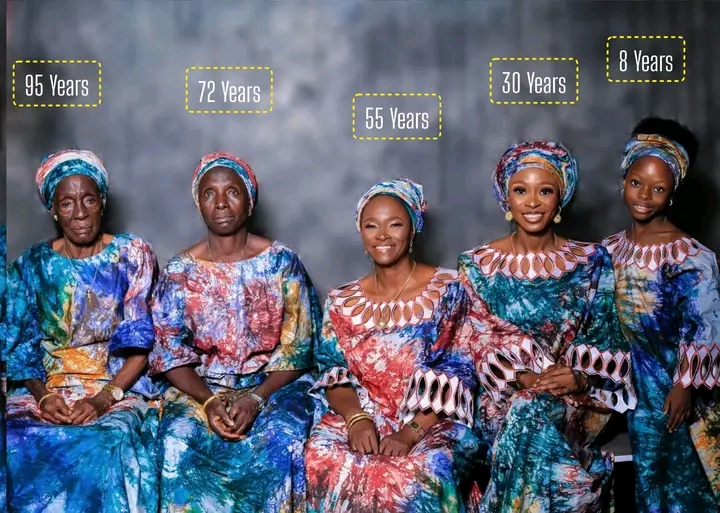 Behold Photo of Nigerian Family’s Five Generations! Goes Viral on Social Media