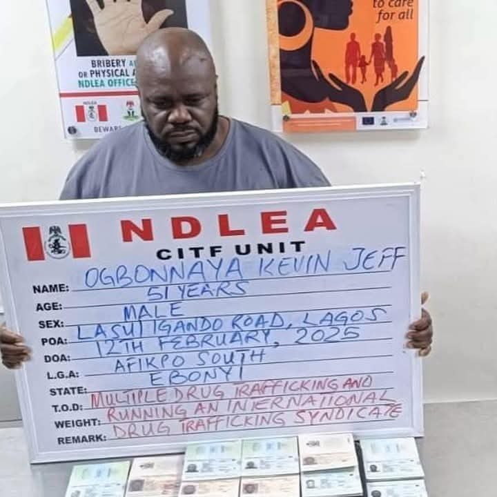 NDLEA Nabs Int’l Drug Kingpin After 17 Years in Hiding